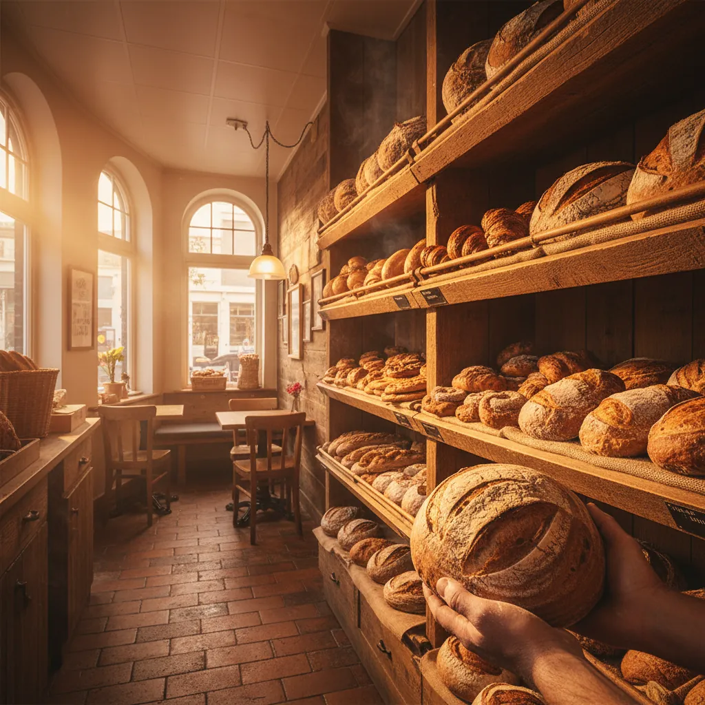 Vers gebakken brood bij Bakkerij van Noort in Waddinxveen